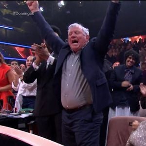 O pai de Grazi Massafera vibrou muito ao ouvir o nome da filha