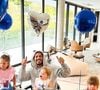 Filhos de Zé Felipe e Virgínia conheceram a nova casa do pai neste domingo, 14 de junho de 2026