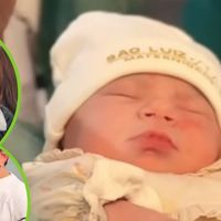 Bruna Biancardi revela vídeo inédito do nascimento da 2ª filha: Mel nos braços do pai, Neymar, e choro das tias, Rafaella Santos e Bianca