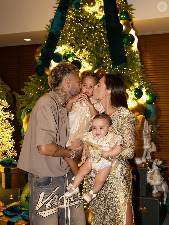 Neymar e Bruna Biancardi são pais de Mavie e Mel