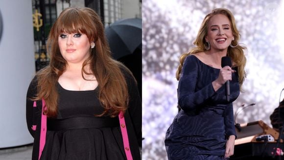 Adele emagreceu mais de 45 kg com exercícios regulares, caminhada, pilates e alimentação saudável, pensando na sua saúde