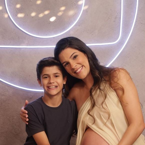 Grávida pela 2ª vez, Renata Silveira é mãe de Bernardo e espera agora uma menina, Rafaela