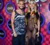 Desfile das Campeãs 2025: Virgínia Fonseca, com look transparente, curte festa ao lado de Zé Felipe na Sapucaí