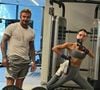 "Victoria e eu malhamos juntos todas as manhãs. Na maioria das vezes, eu escolho a música", disse David Beckham em entrevista