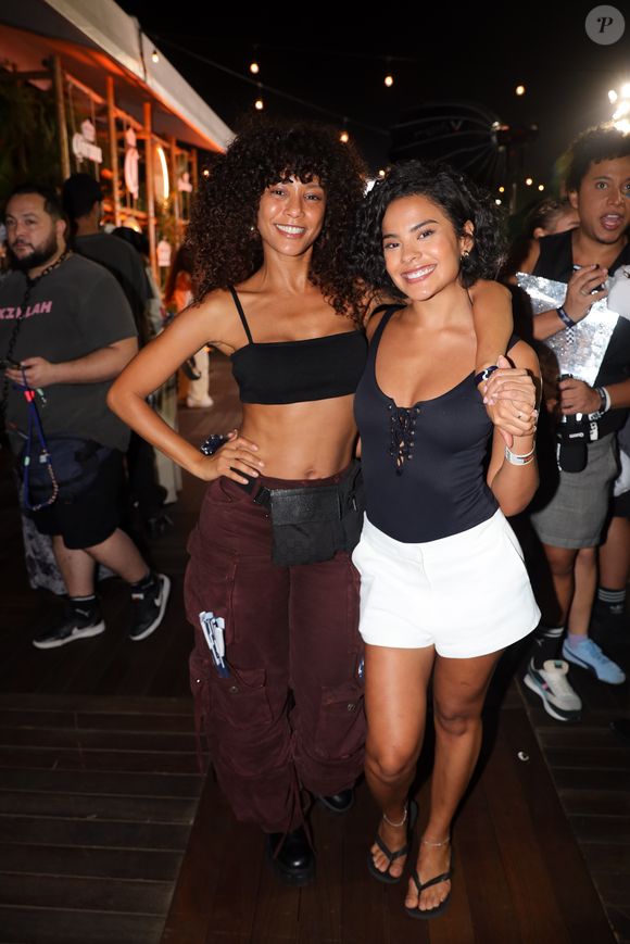 Show da Lady Gaga no Rio: Bella Campos e Taís Araújo apareceram coladinhas para o show - muito diferente de suas personagens de 'Vale Tudo'