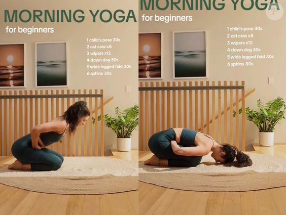 Comece o dia se alongando