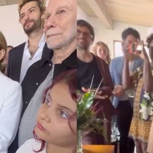 Odete Roitman em 'Vale Tudo', Débora Bloch prestigia casamento da filha Júlia Anquier com a cantora Maria Beraldo. Veja fotos dos looks!