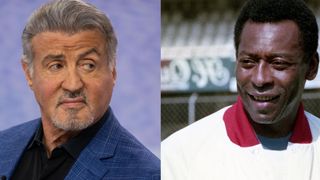 'Quebrou o meu dedo, continuou em frente e abriu um buraco na rede': há cerca de 45 anos, uma piada de Sylvester Stallone irritou profundamente Pelé; para se 'vingar', jogador brasileiro deu lição inesquecível no astro de Hollywood