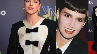 Alice Wegmann surge idêntica a Solange Duprat de 1988 na festa de 'Vale Tudo' com look de luxo da grife Valentino