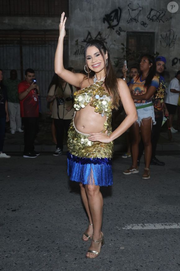 Lexa chegou a ensaiar grávida como Rainha de Bateria da Unidos da Tijuca para o Carnaval 2025