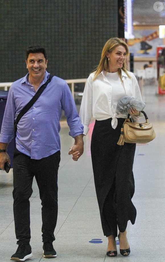 Ana Hickmann e Edu Guedes estão juntos há cerca de um ano, oficialmente