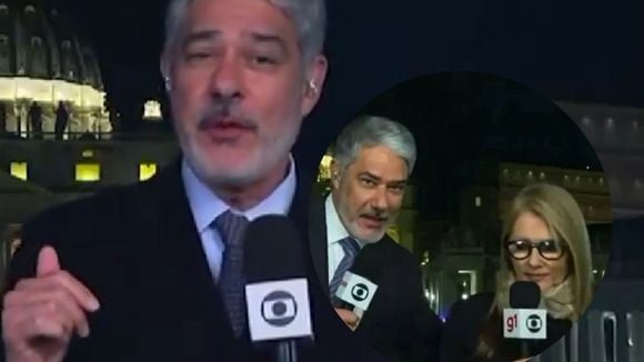 Eita! Após 'climão' com Ilze Scamparini, William Bonner quebra o silêncio ao vivo e web aponta: 'Falso'