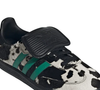Com temperaturas que podem variar bastante em setembro, o Adidas Samba LT Cow Print Black White transita entre produções mais casuais e propostas sofisticadas