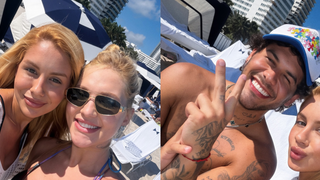 'Ela ainda está apaixonada...': após rumores de reconciliação, influenciadora vê Virgínia e Zé Felipe juntos em Miami e revela impressão sobre o clima entre os ex