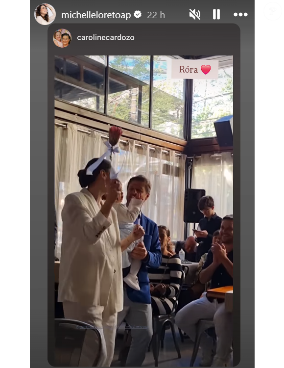 Michelle Loreto, do 'Encontro', surgiu muito estilosa para seu casamento no último final de semana.