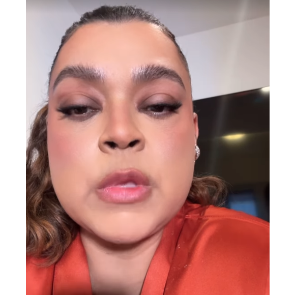 Em um longo vídeo publicado nos stories, Preta Gil revelou ter acumulado bactérias em sua sonda