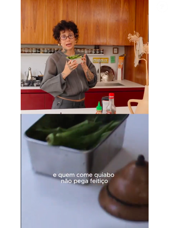 O primeiro passo e muito importante, segundo Irina Cordeiro, é higienizar bem o quiabo antes de prepará-lo