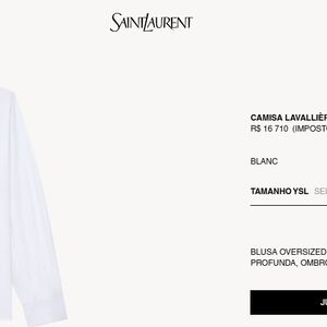 Camisa lavallière da Saint Laurent usada por Marina Ruy Barbosa custa R$ 16.710