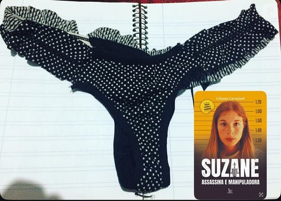 Ullisses Campbell, roteirista de 'Tremembé' expôs em seu Instagram a calcinha usada por Cristian Cravinhos na cadeia