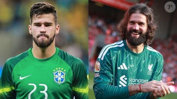 Antes e depois de Alisson: goleiro do Brasil, que antes mantinha um visual 'padrão', hoje impressiona com a barba comprida e cabelo quase nos ombros