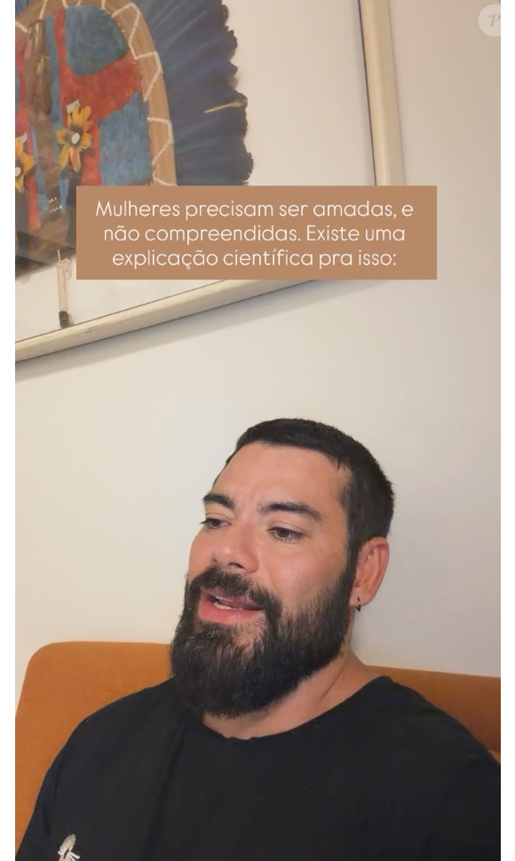 Segundo o namorado de Sandy, as mulheres "precisam ser amadas e não compreendidas"