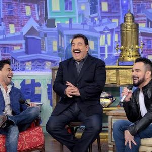 Zezé Di Camargo e Luciano voltaram a frequentar o programa de Ratinho, mostrando que o problema foi superado