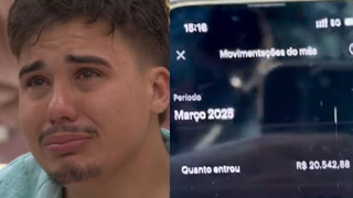 ‘Faz um personagem de coitado': Pedro, do 'BBB 26', revela ter dois carros e faturamento de R$ 20 mil em vídeo antigo e web detona o Pipoca