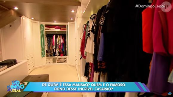Detalhe do closet do sertanejo Marcos, dupla de Belutti, que mora em São Caetano do Sul (SP)