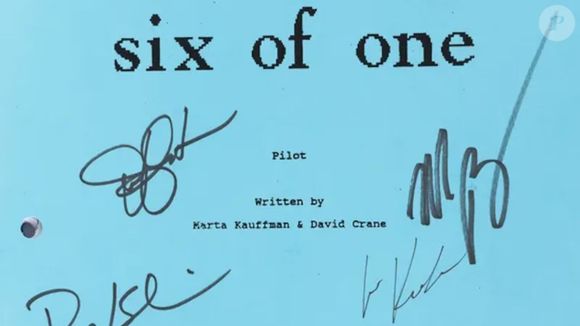 Este é um roteiro de um dos episódios de 'Friends'. Ele estava entre os itens do acervo de Matthew Perry