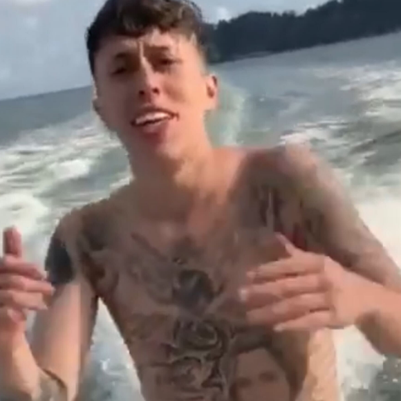 Nas redes sociais, MC Daniel mostrava seu talento para a música em vídeos diversos