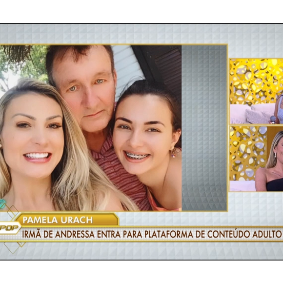 Chocante: até a irmã de Andressa Urach ingressa no universo adulto. Família Urach ganha repercussão ao investir em conteúdos de pornografia, como haviam anunciado no Programa 'SuperPop' da RedeTV