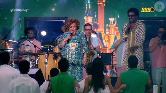 Seu Jorge e Alcione foram os convidados da festa desta madrugada (15) no 'BBB 25'