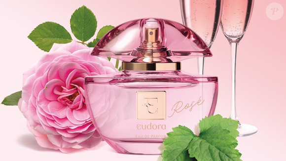 Elegante e festivo, o Eudora Rosé é o perfume que chega abrindo caminho