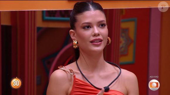 Vitória Strada foi indicada pelo Líder João Pedro no 'BBB 25'