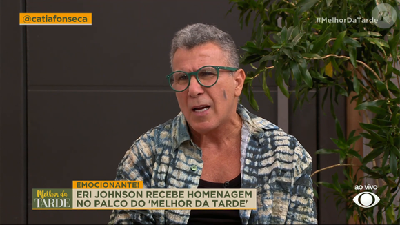 Eri Johnson ganhou uma homenagem de Alexandre Frota na TV em 2025, mostrando que a amizade não ficou abalada