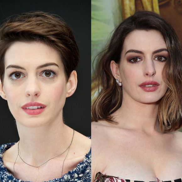 Antes e depois de Anne Hathaway: 50 fotos mostram transformação da atriz em 26 anos