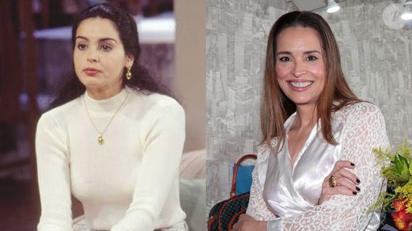 Suzy Rêgo interpretou a espirituosa Carmem Rodrigues. Hoje, com 58 anos, ela segue firme na carreira artística e no teatro