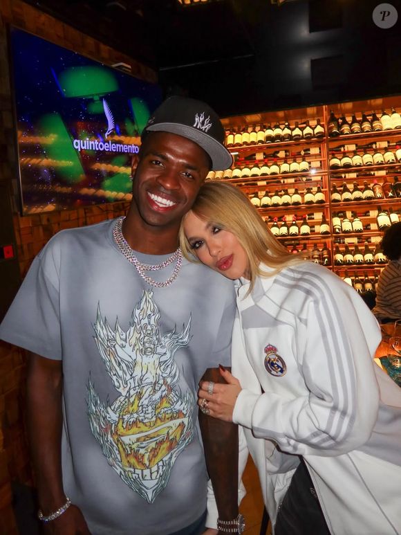 Vini Jr. retribuiu a declaração de amor de Virgínia