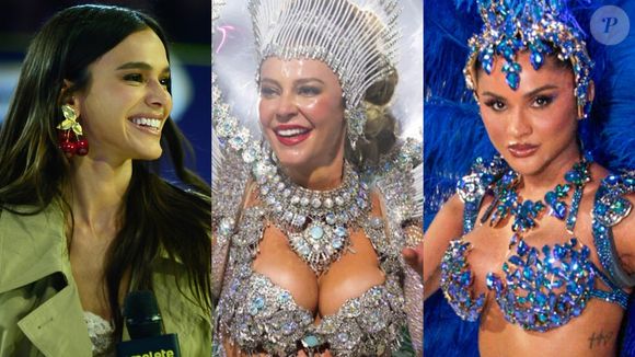 Paolla Oliveira é ex-Rainha de Bateria da Grande Rio