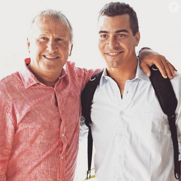 O ex-jogador Zico gravou participação na novela 'Babilônia'; ao lado de Thiago Martins