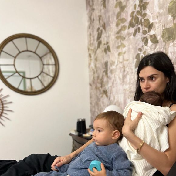 A famosa Thaila Ayala e Renato Góes são pais de Francisco e de Tereza.