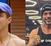 Campeão do 'BBB 1', Kleber Bambam deixou o seu corpo mais musculoso ao longo dos anos