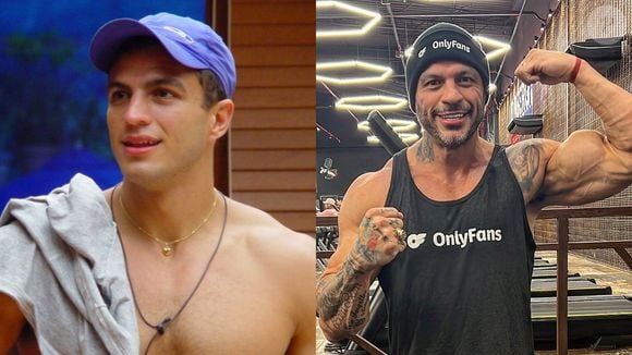 Campeão do 'BBB 1', Kleber Bambam deixou o seu corpo mais musculoso ao longo dos anos