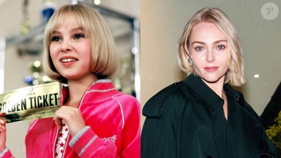 AnnaSophia Robb interpretou a mascadora de chicletes Violet Beauregarde. Hoje com 31 anos e ainda atuando, ela marcou sua carreira com 'A Montanha Enfeitiçada' e a série 'The Act', que conta a história de Gypsy Rose