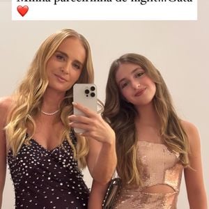 Na última sexta-feira (20), Angélica publicou uma foto ao lado de Eva curtindo a noite com a filha