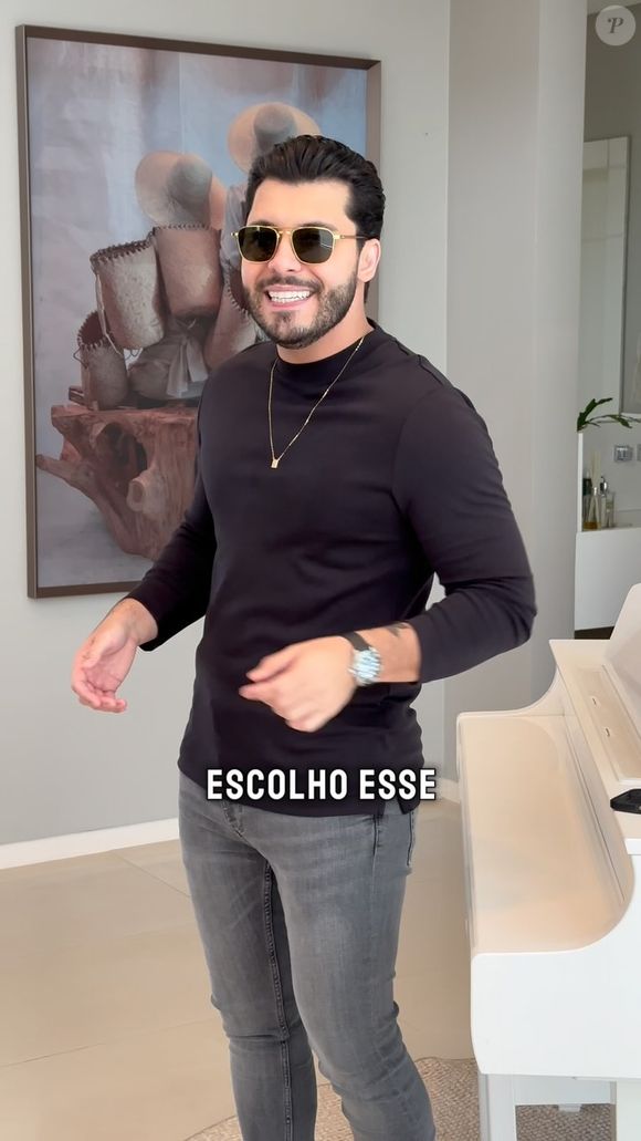 Murilo Huff decidiu pedir a guarda após socorrer o filho, que passava mal por conta da doença. A criança precisou ir ao hospital