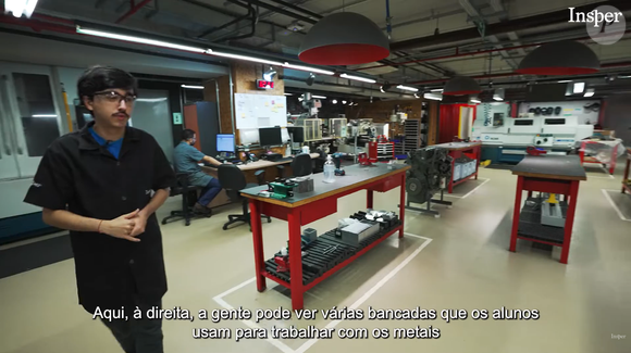 Benício Huck terá acesso a laboratórios de automação industrial e projetos de robótica durante a graduação