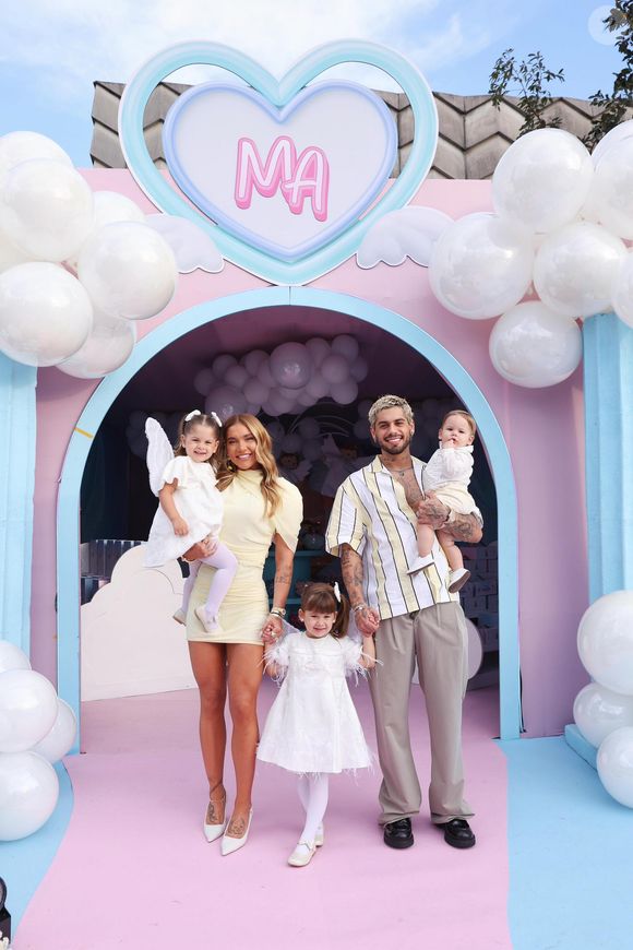 O aniversário de Maria Alice, filha de Virginia Fonseca e de Zé Felipe, foi celebrado nesta segunda-feira (02).