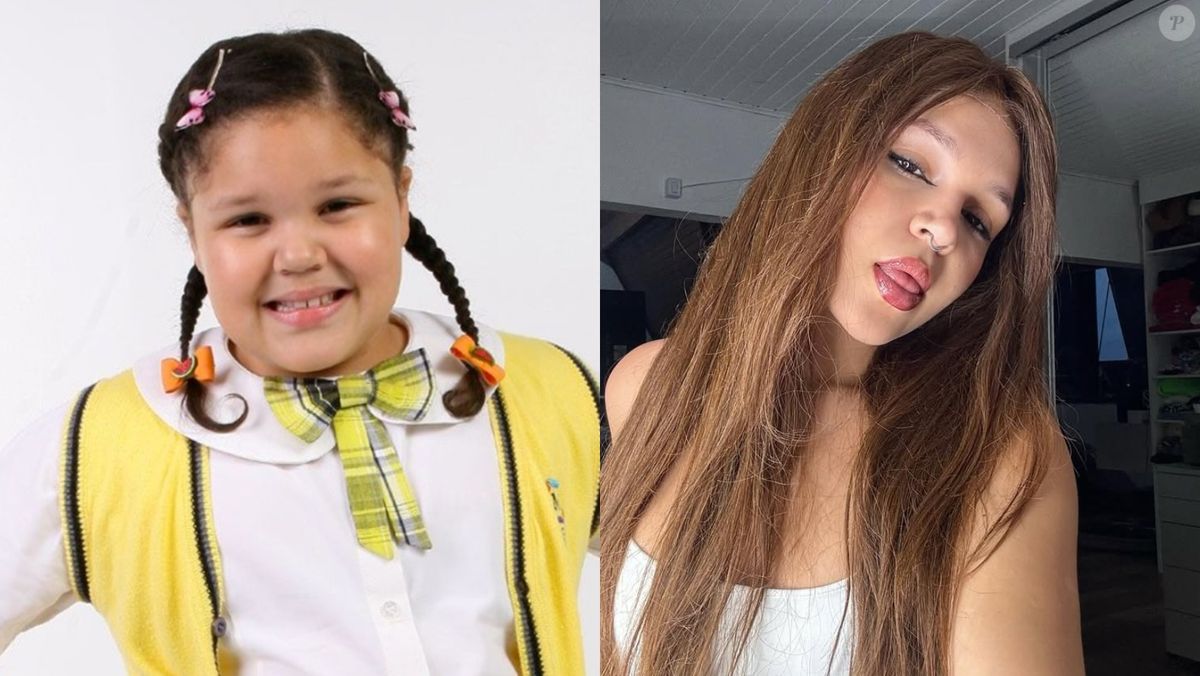 Foto: Aysha Benelli interpretava a Laura na novela. Aos 22 anos, ela ...