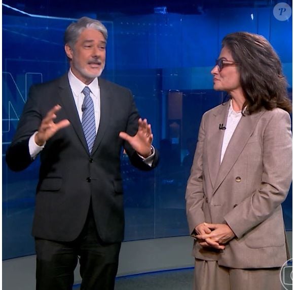 Bonner e Renata Vasconcellos se emocionam com chegada de César Tralli ao Jornal Nacional